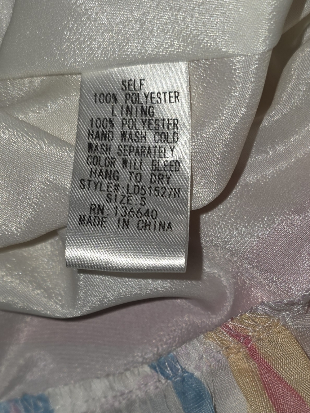L'ATISTE White Dress with Pink Accent - Picture 12 of 12